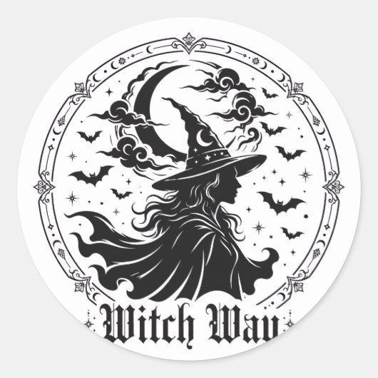 Autocollant Witch Way (Devant)