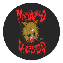 Autocollant "Wolfshead"