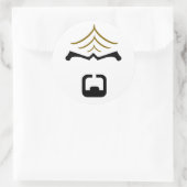 Autocollant Worf (Sac)