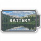 Autocollant WP Recharge (Devant)