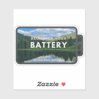 Autocollant WP Recharge