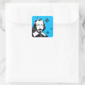 Autocollant x20 Champlain fleur de lys (Sac)