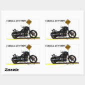 Autocollant Yamaha Stryker " The End" (Feuille)