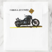 Autocollant Yamaha Stryker " The End" (Sac)