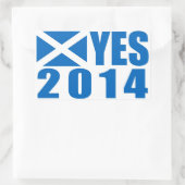 Autocollant YES 2014 (Sac)