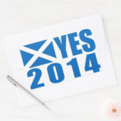 Autocollant YES 2014 (Enveloppe)