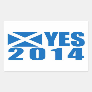 Autocollant YES 2014