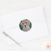 Autocollant Yeux Dorés (Enveloppe)