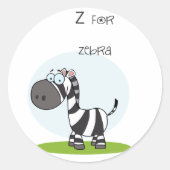 Autocollant Zebra (Devant)