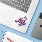 Autocollant Zodiaque Céleste Scorpion - Scorpion R (Ordinateur portable avec iPhone)