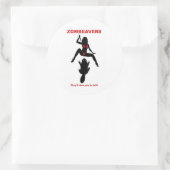 Autocollant ZOMBEAVERS (Sac)