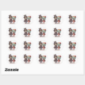 Autocollant Zombie (Feuille)