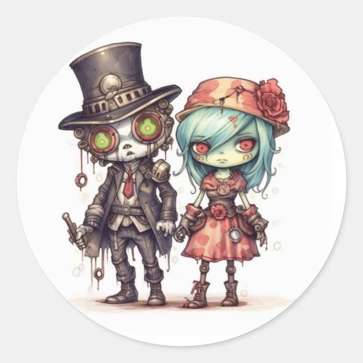 Autocollant Zombie (Devant)