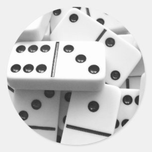 Autocollants 006 de dominos