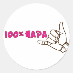 Autocollants 100% de Hapa