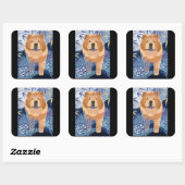 Autocollants à boue lisse INDIGO (Feuille)