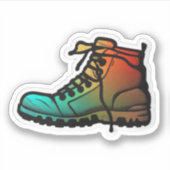 autocollants à chaussures permanents autocollants  (Devant)