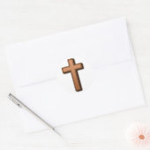 Autocollants à croix marron (Enveloppe)