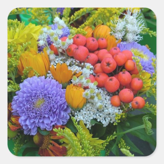 Autocollants à fleurs (Devant)