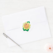 Autocollants à fleurs (Enveloppe)