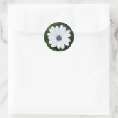 Autocollants à fleurs blanches (Sac)