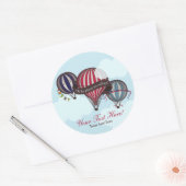 Autocollants à montgolfière (Enveloppe)