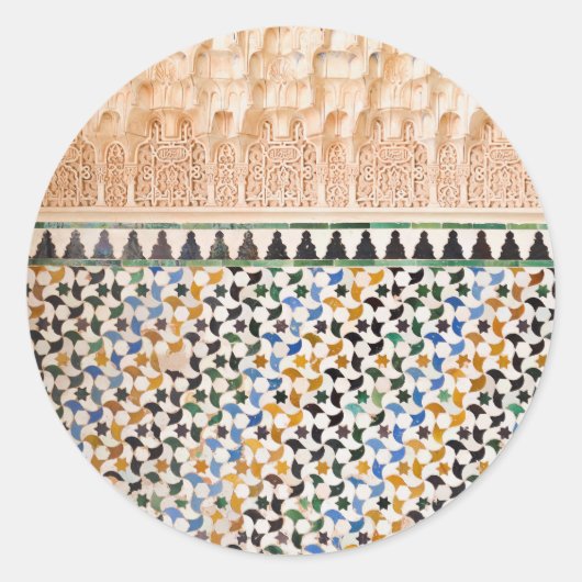 Autocollants à motifs arabes (Devant)