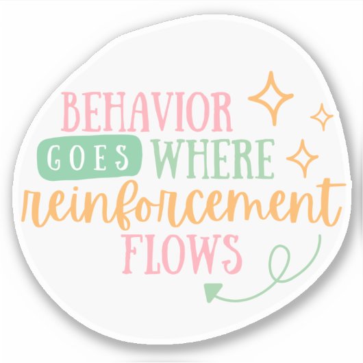 Autocollants ABA, Behavior Tech, BCBA, ABA, (Devant)