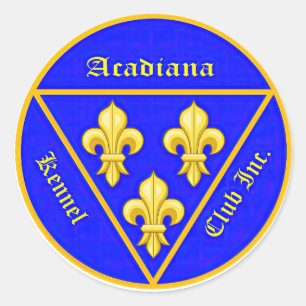 Autocollants Acadiana Kennel Club