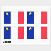 Autocollants acadiens (Feuille)
