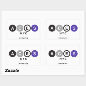 Autocollants Aces NYC (Feuille)