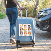 Autocollants adorables pour chien mignon (Valise Insitu)