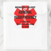 Autocollants ADRENAL pour insuffisance (Sac)