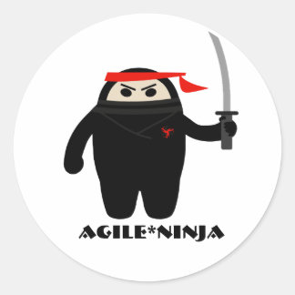 Autocollants Agile Ninja