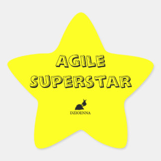 Autocollants Agile Superstar