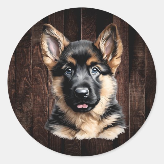 Autocollants allemands Shepherd (Devant)