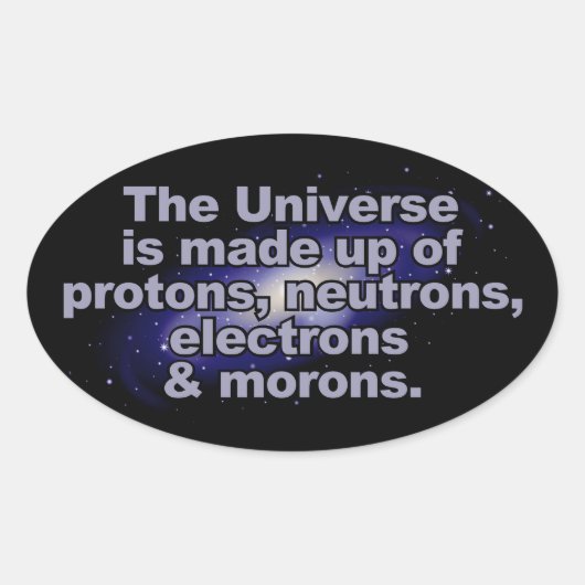 Autocollants amusants "L'Univers" (Devant)
