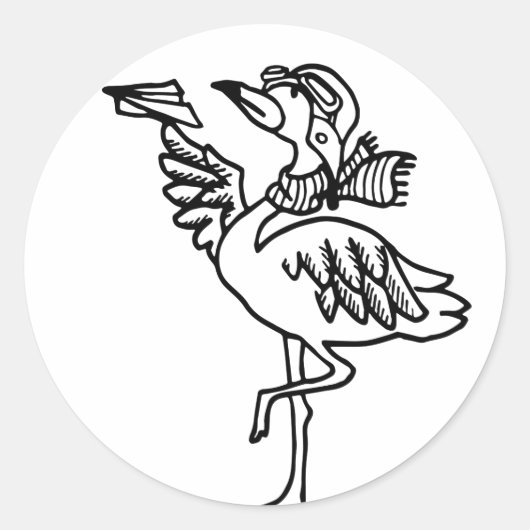 autocollants - animal drôle - (Devant)