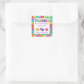 Autocollants Anniversaire Filles Blocs de Construc (Sac)