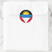 autocollants antigua et drapeau barbuda (Sac)
