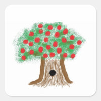 Autocollants Apple Tree