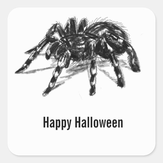 autocollants araignée d'Halloween (Devant)