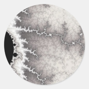 Autocollants argentés de faille