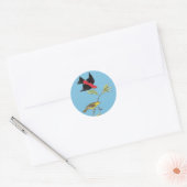 Autocollants Audubon Scarlet Tanager Bird Art (Enveloppe)
