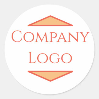 Autocollants avec logo personnalisé de l'entrepris
