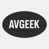 autocollants avgeek (Devant)