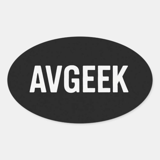 autocollants avgeek (Devant)
