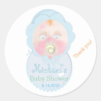 Autocollants Baby shower garçon par BabyLaia.