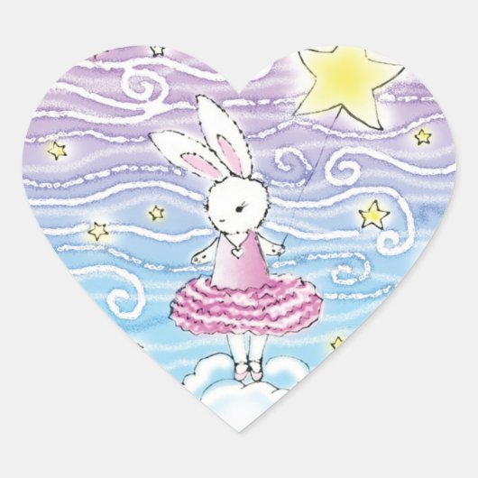 Autocollants Ballerine Lapin (Devant)