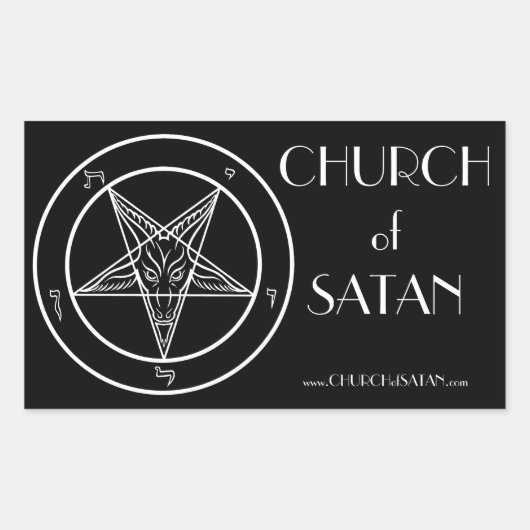 Autocollants Baphomet CoS (Devant)